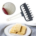 thumbnail image 3 of Rodillo acoplador, rodillo perforador de galletas, herramienta de acoplamiento para tartas de galletas gris, 3 of 9