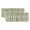 Sage Green, variant on Valances for Windows, Red Geometric Kitchen Curtains Valances 2 Pack for Living Room Bedroom Bathroom, Modern Morocco Abstract Art Light Filtering Curtains Rod Pocket Valance 42"x12"