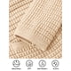 thumbnail image 5 of Suéter PRETTYGARDEN Beige Grande de Punto con Botones y Cardigan, 5 of 8