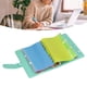 thumbnail image 4 of Carpeta De Ahorros, Carpeta De Efectivo Con 6 Agujeros Preperforados 18.6x13.1cm Suave Impermeable Para La Oficina Para La Escuela Para Viajes, 4 of 8
