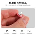 thumbnail image 2 of MasteelfCA 50pcs Mini Cloth Wrapped Nails Practical Two-legged Rivets DIY Bag Toy Supplies, 2 of 7