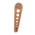 thumbnail image 4 of Raspador de hierbas, herramienta para deshojar, de madera, rústico, para hierbas y hojas, para vegetales. marrón, 4 of 9