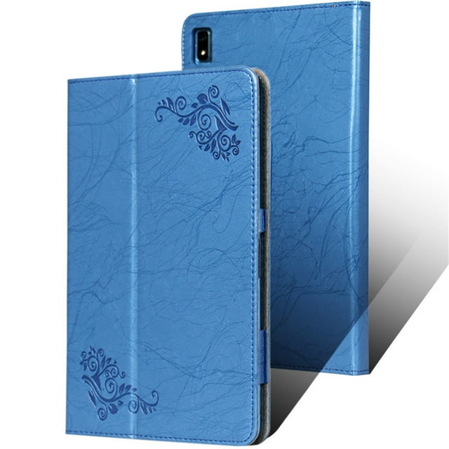Étuis Magnétiques pour Tablette Teclast T50 Étui Pliant Support étui de Protection pour Teclast T50 Pro Imprimé Coloré Couverture en Cuir Pu Bleu T50 T50Pro