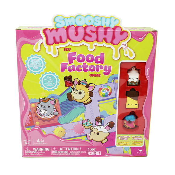 Smooshy Mushy Food Factory Game with 4 Squishy Figures