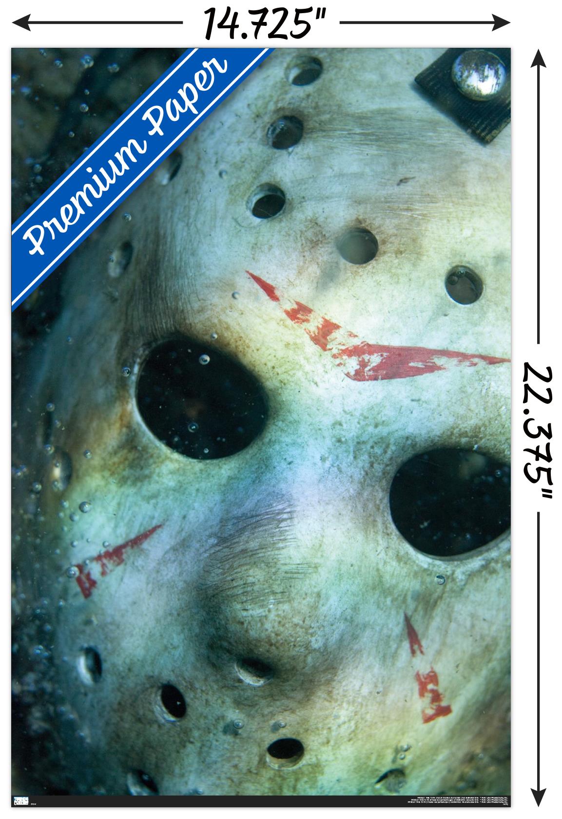 Friday the 13th - Underwater Wall Poster, 14.725" x 22.375"