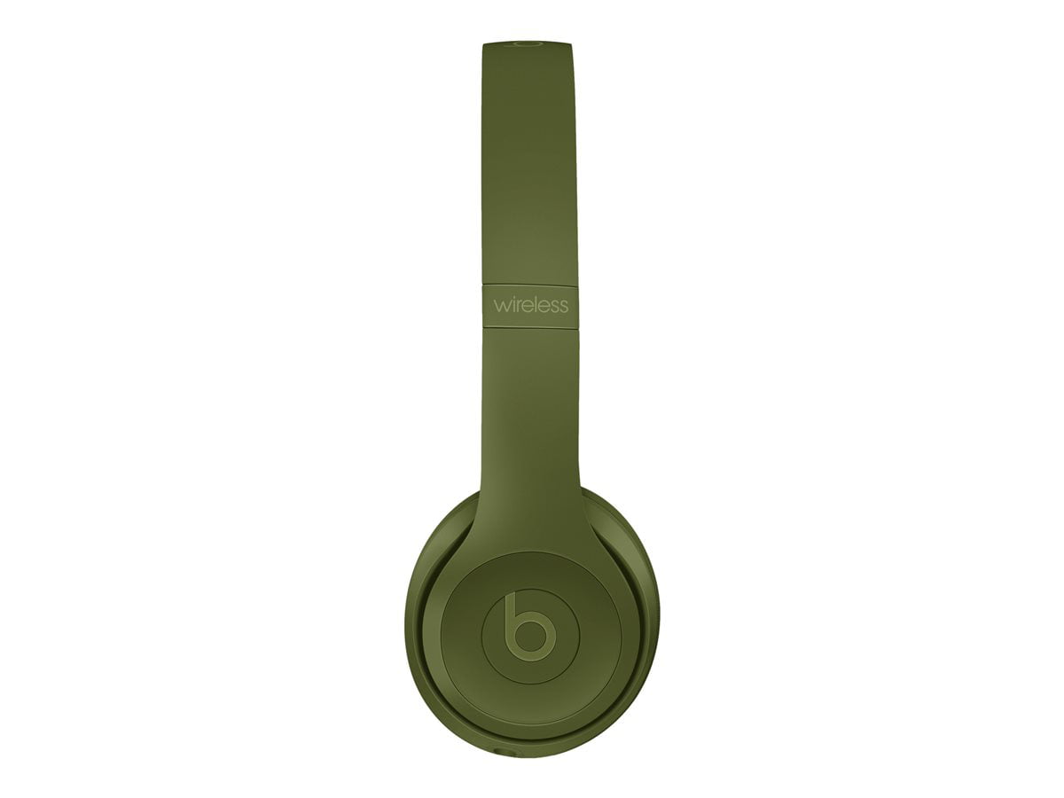 olive green beats headphones