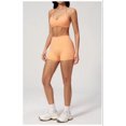 thumbnail image 4 of PISONIC Workout Sets for Women Spaghetti Straps Halter Neck Sports Bra High Waist Biker Shorts 2 Piece Gym Outfits, 4 of 7