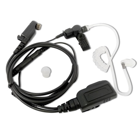 enquiret Tube Earpiece Practical Workmanship Wire Earphone Air Headset Game Accessories Distant Control Push Adjustable Wired Headsets