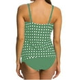 thumbnail image 4 of Fmbrln Womens Two Piece Tankini Swimsuits Fashion Loose Modest Bathing Suit Polka Print Swim Tank Tops, 4 of 4