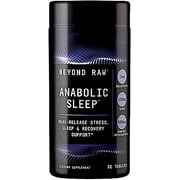 BEYOND RAW Anabolic Sleep | Duel-Release Stress, Sleep, & Recovery Support | 60 Tablets