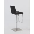 thumbnail image 3 of 0813 Bella Vita Pneumatic Gas Lift Adjustable Height Swivel Stool in Black, 3 of 5
