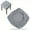 Gray, variant on AIGIA Dining Room Chair Cover Elastic Stretch Chair Slipcovers Kitchen Chair Cover Bar Stool Seat Covers Saddle Seat Cover