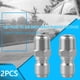 thumbnail image 3 of Btafrte 2 Uds NPT 3/8 Pulgadas Conexión Rápida Accesorios Adaptadores para Lavadora A Presión, 3 of 9