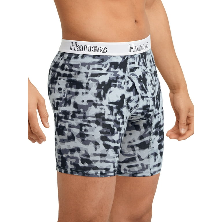 ED HARDY Men's Athletic Underwear, 4-Pack Moisture Wicking