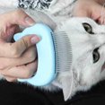 thumbnail image 2 of Peigne de Massage pour Poils de Chat - Bleu, 2 of 4