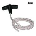 thumbnail image 4 of 2pc Recoil Starter Handle With 3.0mm Rope For STIHL TS400, TS410, TS420, 4 of 4