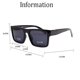 thumbnail image 2 of 2023 Nueva Versión Coreana Gafas De Sol De Moda Para Mujer , Gama Alta Para Hombres , PRADAes De Cara Grande Resistentes A Los Rayos UV Para Conducir , UV400, 2 of 3