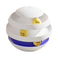 thumbnail image 2 of BELOVING Cat Roller Toy Circular Track for Kitten Cat Track Ball Turntable Track Ball White, 2 of 10