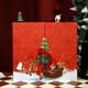 thumbnail image 5 of Caja de regalo de calendario de cuenta regresiva de Navidad | Calendario de Adviento de 24 días en caja vacía | Soporte reutilizable para sorpresas navideñas | Embalaje ecológico | Solución de, 5 of 6