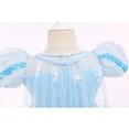 thumbnail image 5 of Girls Elsa Dress With Cloak Set Halloween Queen Costume Christmas Birthday Dress, 5 of 8