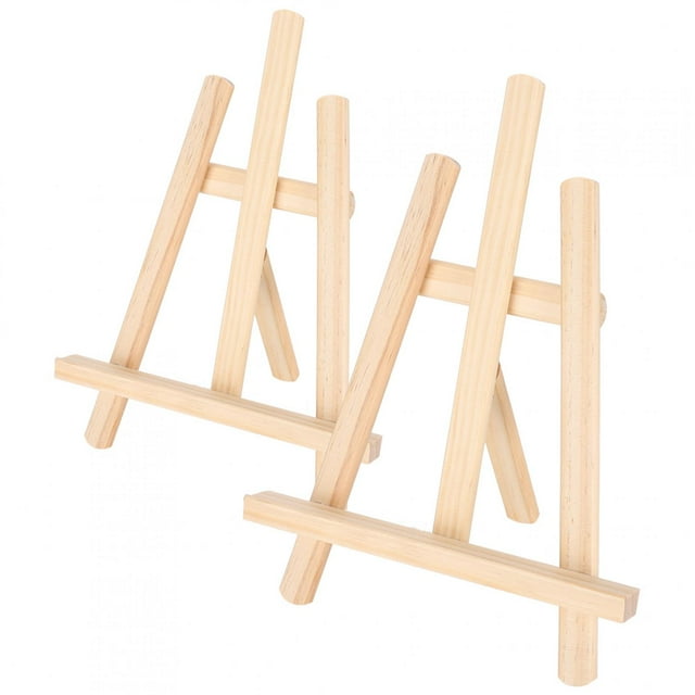 Support de Chevalet, Chevalet de Peinture Chevalet de Table Chevalet pour Enfants, 2 Pcs pour Poser des Photos Objets de Collection