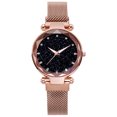 thumbnail image 1 of Ladies Magnet Buckle Starry Diamond Geometric Quartz Watch For Elegance And Style, 1 of 5