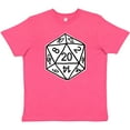 thumbnail image 3 of Inktastic 20 Sided White Dice Youth T-Shirt, 3 of 5
