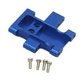 thumbnail image 2 of Kit de base de metal con patín y marco central para coche RC 1/18, accesorios, piezas de repuesto y actualizaciones azul, 2 of 9