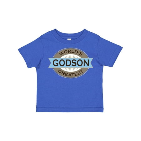 

Inktastic Godson (Worlds Greatest) Boys Toddler T-Shirt