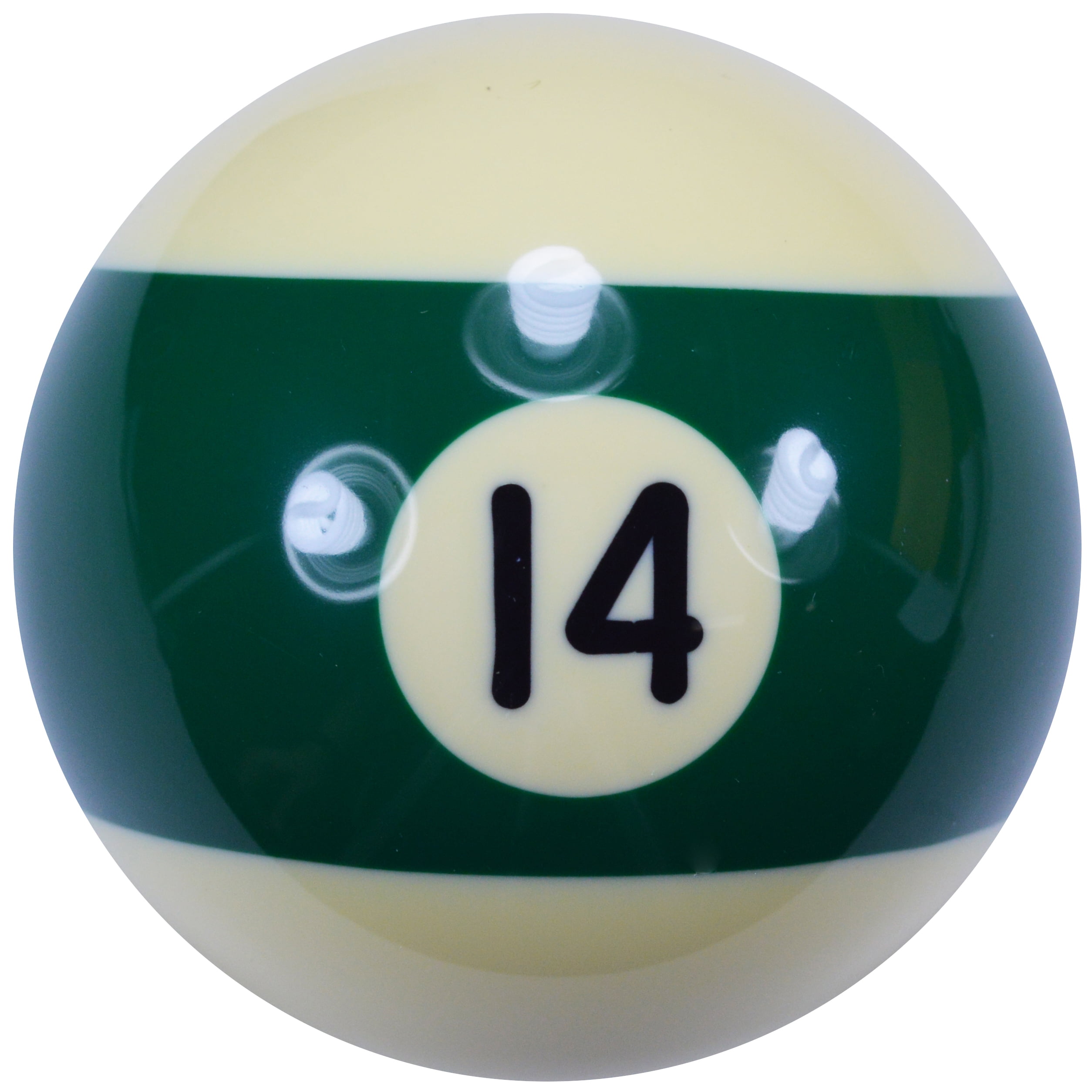Ideal Sports Accessories 57mm Diameter 6 Blue Spot Dots Billiard Practice Training Cue Pool Ball 
