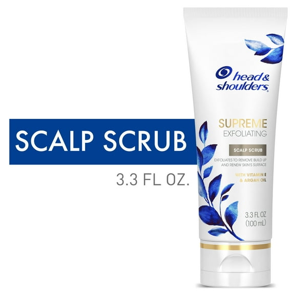 Head and Shoulders Supreme Scalp Scrub with Vitamin E, 3.3 fl oz