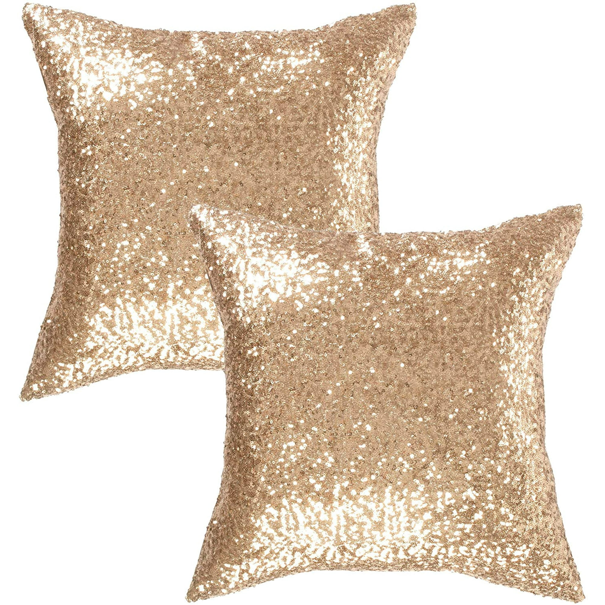 Glitter cushion cover sales