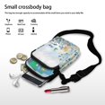 thumbnail image 6 of HELLHERO Flowers Crossbody Sling Bags Women Adult 4.33x1.97x7.09 Lightweight Outdoor Travel Unisex with Adjustable Strap for Daily Commute or Casual Outings, 6 of 6