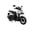 White, variant on X-Pro Saipan 200 EFI Electronic Fuel Injection Moped Scooter with CVT Transmission, 14" Alloy Wheels, LED Headlights!