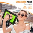 thumbnail image 3 of Case for iPad Mini 5 2019/Mini 4 2015 (5th/4th Generation 7.9 inch), 360 Rotating Stand Handle Shoulder Strap Heavy Duty Shockproof Cover, Lime PC, 3 of 7