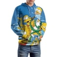 thumbnail image 6 of Simpsons Sweatshirts Casual Pullover Hoodie Jacket Unisex Hooded Activewear 3D Printed Long Sleeve Sweater with Pocket 3XL, 6 of 8