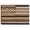 Brown Handmade Washed Stripes American Flag Rectangle 44" x 2" x 30", variant on DecMode Brown Wood Handmade Washed American Flag Wall Decor with Slatted Panels and Cream Stars