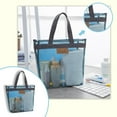 thumbnail image 2 of Mesh Beach Bag - 30x28cm, Zippered & Lightweight - for Beach, Swimming Pool & Outdoor Activities, 2 of 2