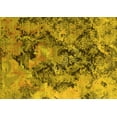 thumbnail image 1 of Ahgly Company Indoor Rectangle Oriental Yellow Industrial Area Rugs, 2' x 5', 1 of 4