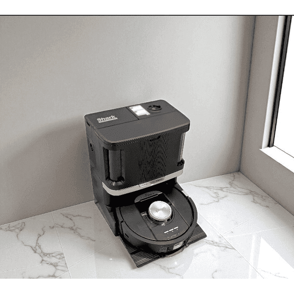 Shark Robot Vacuum & Mop Combo, PowerDetect NeverTouch Pro, Self-Emptying, Self-Refill with Self-Clean Pad Wash & Dry, 60-Day Debris Capacity, 30-Day Refill Tank, 5 PowerDetect Technologies, RV2820ZE