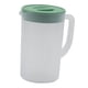 thumbnail image 2 of Jarra de agua con tapa multiusos con tapa y asa Contenedor de jugo para el hogar blanco verde, 2 of 9