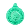 thumbnail image 1 of BUYISI Multi Purpose Hair Catcher For Showers And Sinks With Strong Suction Feature Green, 1 of 4