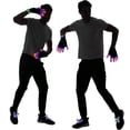 thumbnail image 5 of JoieDomi LED Light Up Gloves, Shoe Laces, Bracelet, 3 Multicolor Modes, 5 of 7