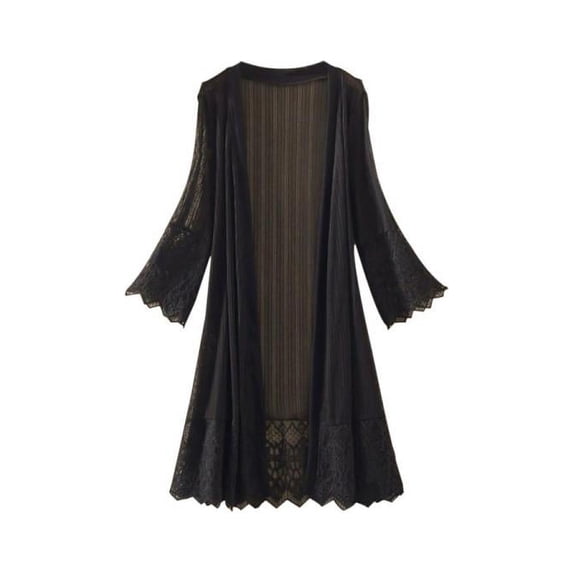 Kernelly Women's Fashion Chiffon Kimono Cardigan Long Swimwear Cover Ups