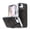 Black, variant on TYJKeJi Fashion Case Kickstand Drop Resistant Shockproof Case For iPhone 16E