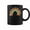 Black, variant on Hippie Somewhere Over The Rainbow Custom Coffee Mugs