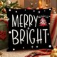 thumbnail image 5 of 45x45cm Christmas Printed Pillow Cover Series Home Sofa Decoration Cushion Cover Bedroom Pillow Cover, 5 of 6