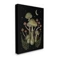 thumbnail image 4 of Stupell Industries Night Mushrooms & Ferns Botanical & Floral Painting Gallery Wrapped Canvas Art Print Wall Art, 16 x 20, 4 of 8