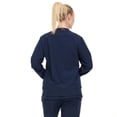 thumbnail image 3 of Heal+Wear Woman Scrub Zip Jacket |4-Way Stretch| Spa Doctor Nursing Clinical Suit Lightweight Long Sleeve Bomber-4-Way Stretch, 3 of 5