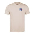 thumbnail image 2 of Men's Levelwear Khaki New York Rangers Richmond Stained Glass T-Shirt, 2 of 3